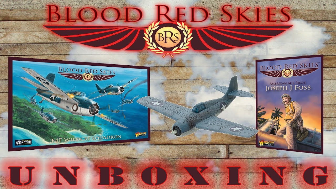 Blood Red Skies F4F Wildcats Unboxing