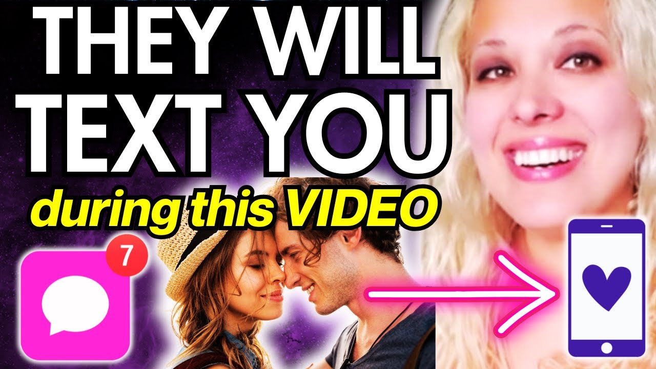 You Will Manifest A Text From Your Specific Person DURING THIS VIDEO (At The Longest 7 Minutes)