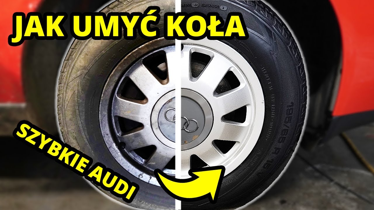JAK UMYĆ KOŁA W SAMOCHODZIE - Krwawa felga ?