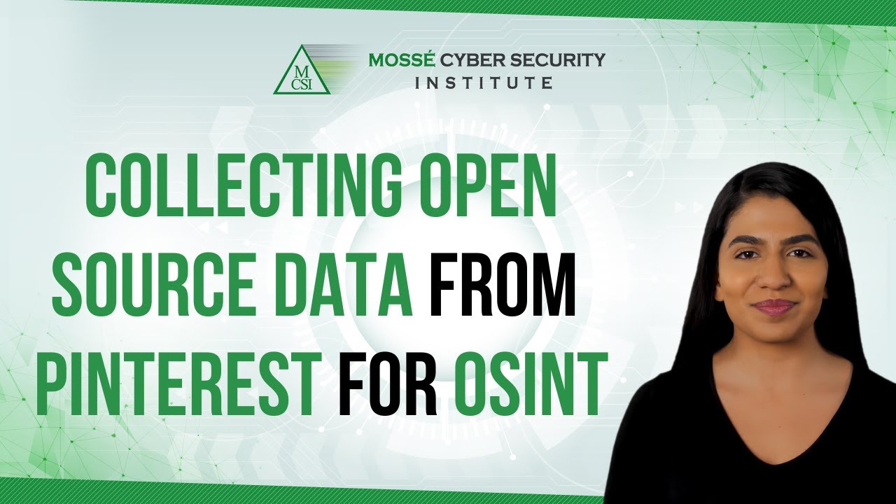 Collecting open source data from Pinterest for OSINT