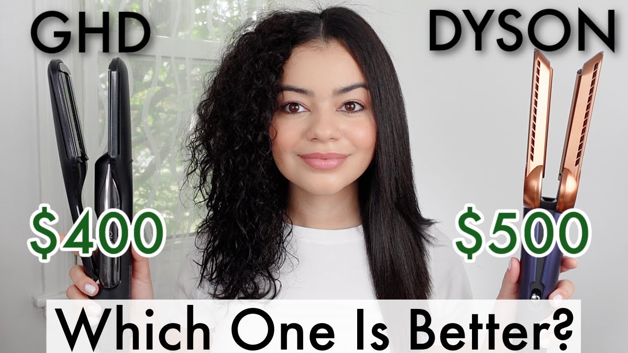 GHD DUET STYLE VS DYSON AIRSTRAIT ON CURLY HAIR - WHICH ONE IS BETTER?