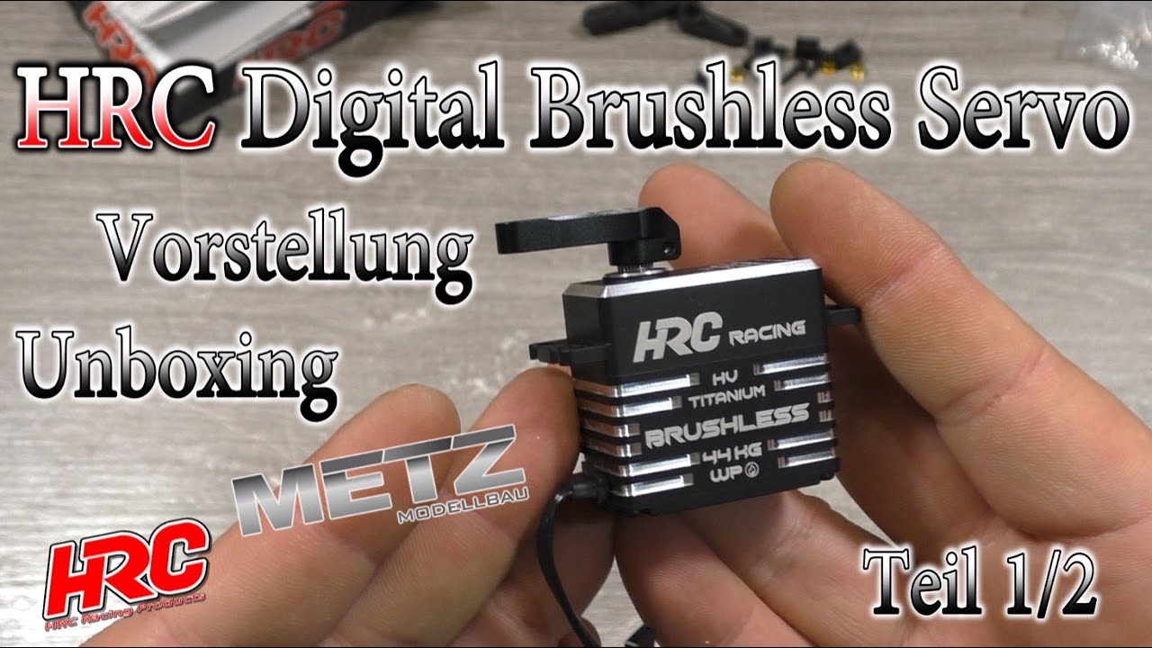 HRC Digital Brushless HV/Servo HRC68144HVBL Teil 1/2 | Unboxing | HD+ | German/Deutsch