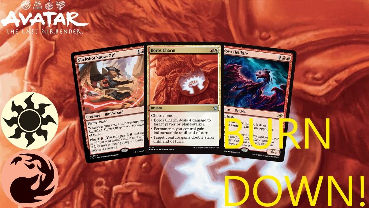 BURN YOUR OPPONENTS DOWN TO THE END - BOROS AGGRO - MTG ARENA - STANDARD BO1