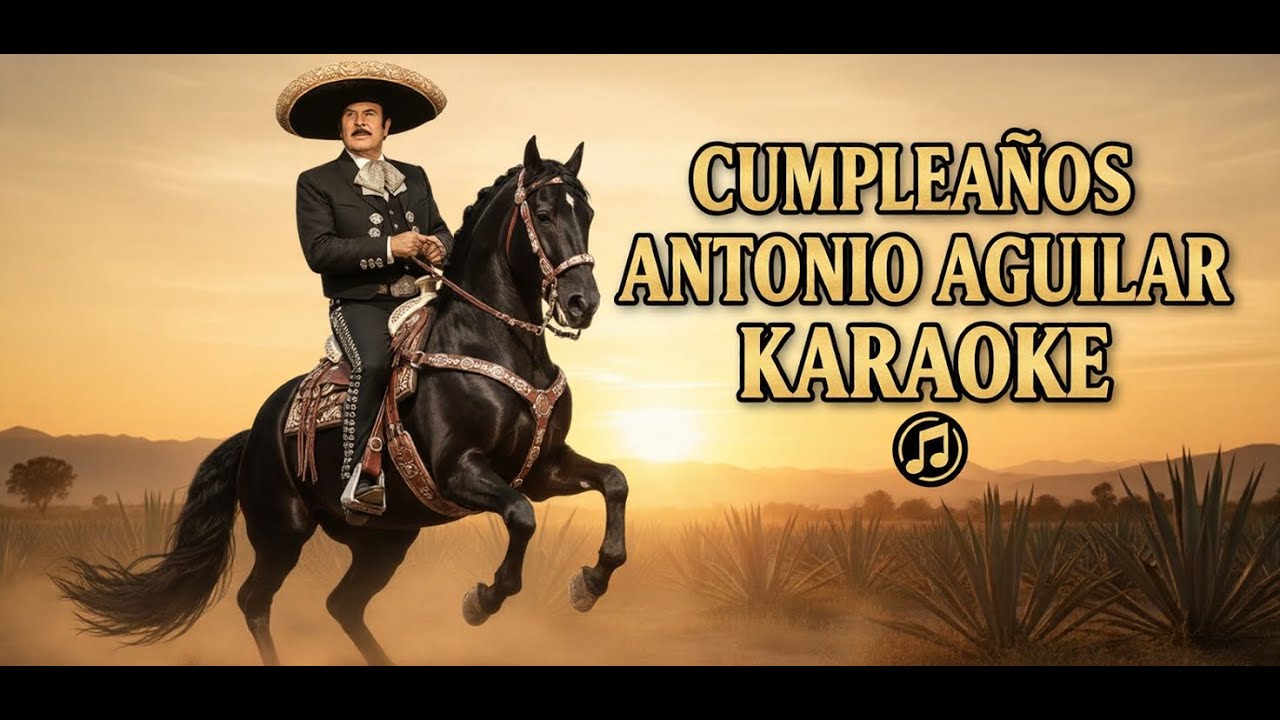 Cumpleaños Antonio Aguilar Karaoke
