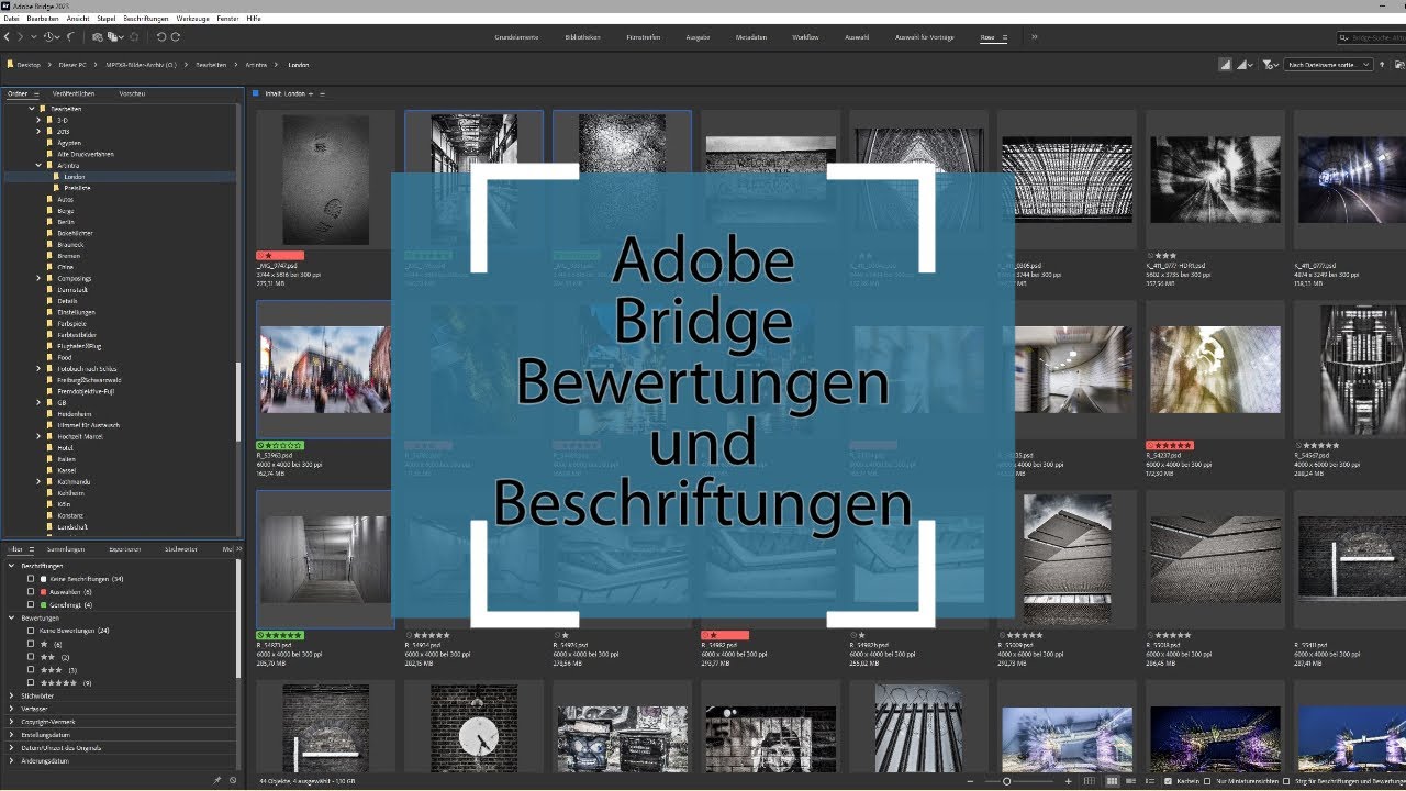 Bridge Bewertungen und Beschriftungen