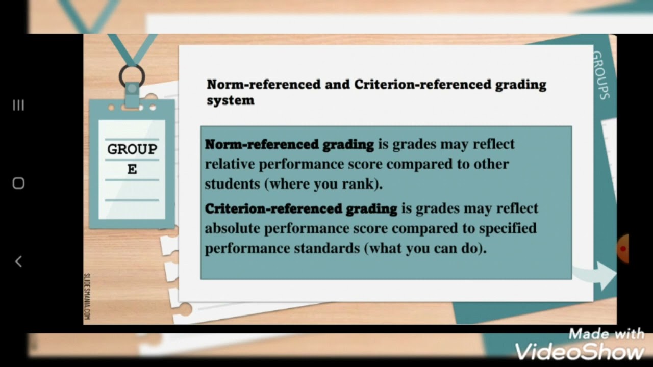 Grading and Reporting System