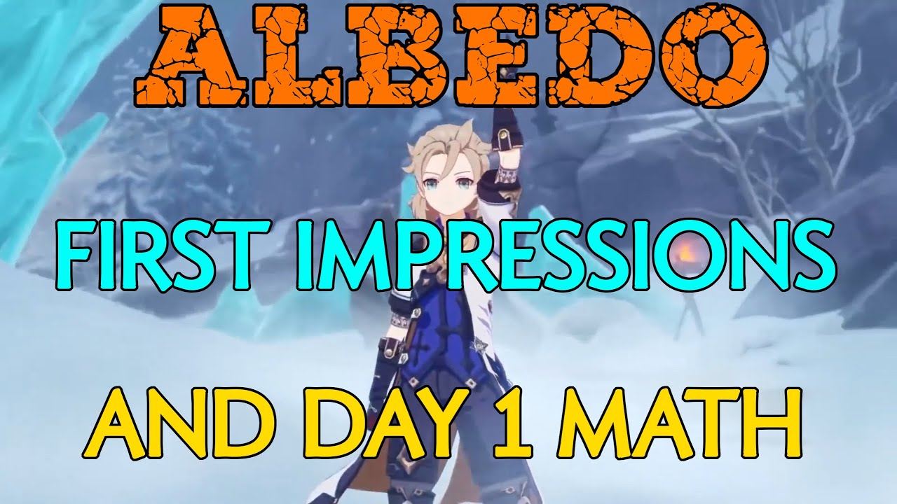 The Kleeful Albedo first Impressions and Day One Math.