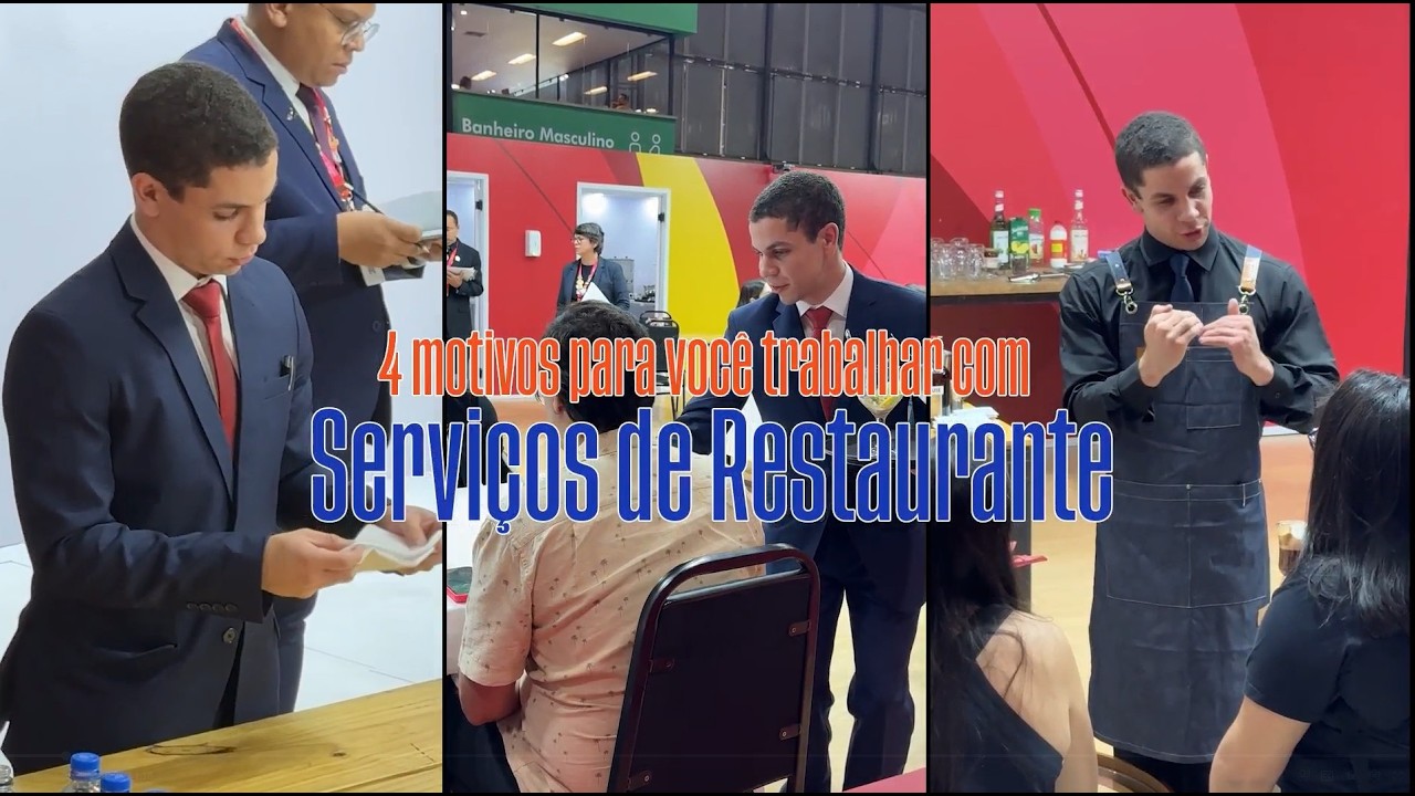 Competições Senac | 4 motivos para atuar com Serviços de Restaurante