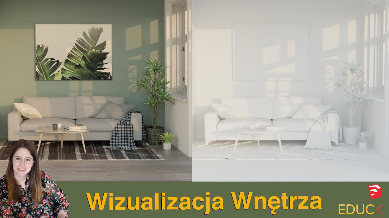 SketchUp V-Ray Wizualizacja Wnętrza