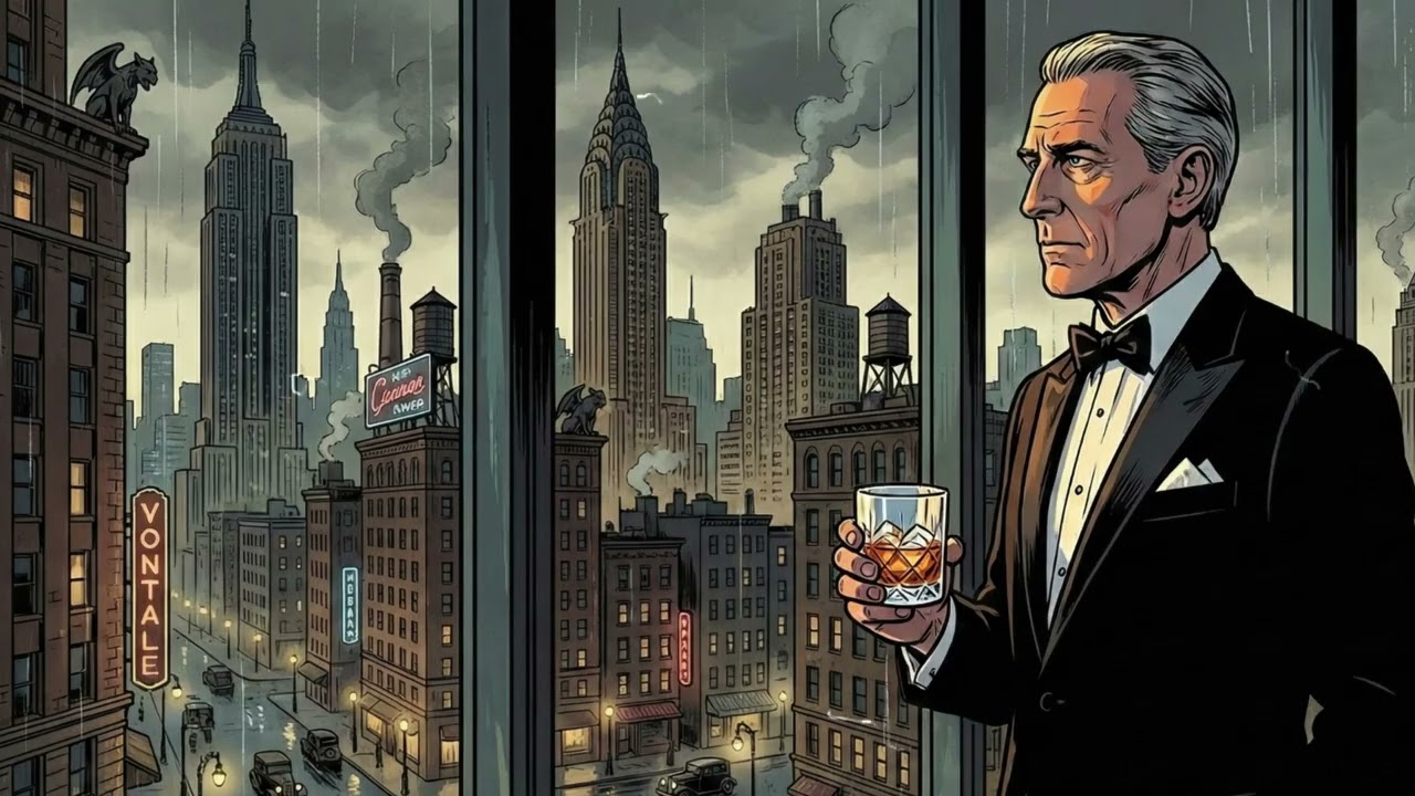 A Glass of Melancholy | Retro Jazz