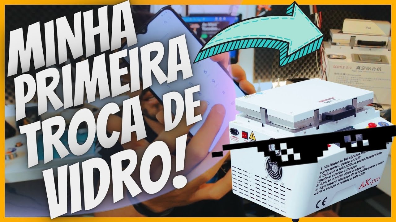 SCOTLE 510, COMO TROCAR  VIDRO DE CELULAR, PASSO-A-PASSO!