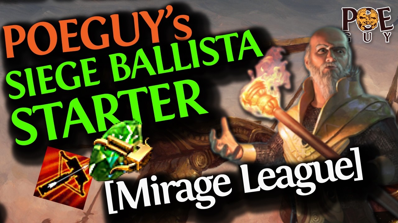 MY BEST LEAGUE STARTER IN MIRAGE LEAGUE - Path Of Exile 1 - / Brainless Play, Noob Friendly & Cheap