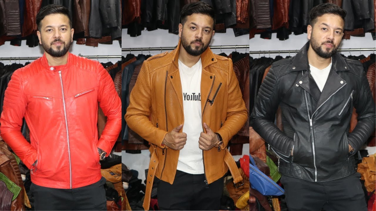 Pure Leather Jackets Export Quality | Factory Manufacturer | Latest Collection 2019