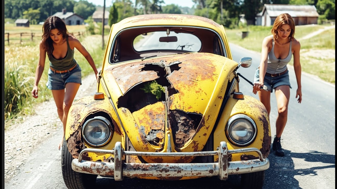 Incredible Restoration of a VW Beetle Found Buried in an Abandoned Mine ASMR