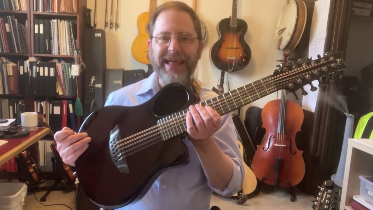 2023 12 31 Emerald Amicus octave mandolin conversion demo video