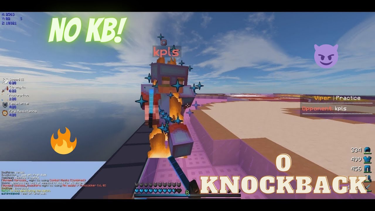 Anti KB 🔥[Forge mod 1.8.9] NO KB😈