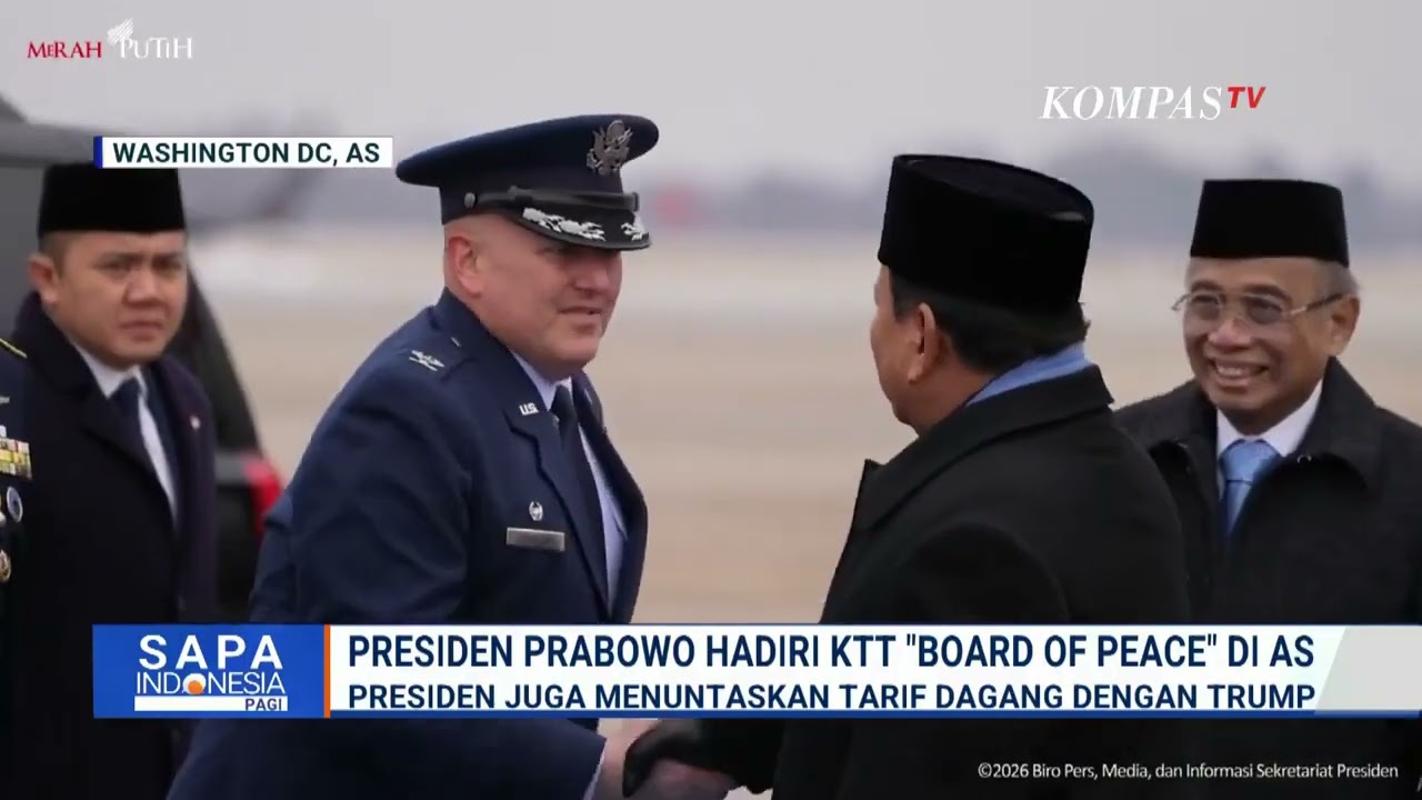 Selain Hadiri KTT Board of Peace Agenda Utama Presiden Prabwo ke AS Juga Bahas Tarif Resiprokal