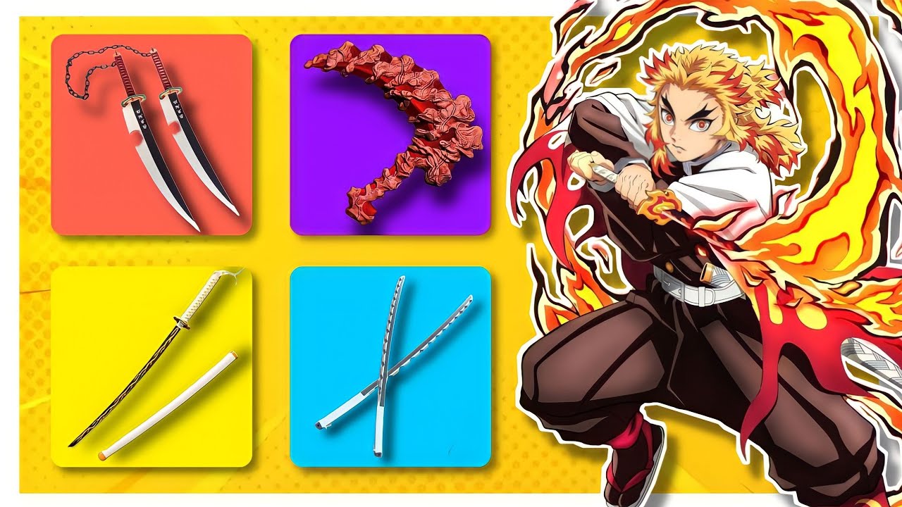 Guess the Demon slayer character by their weapon (HARD) | Demon slayer quiz