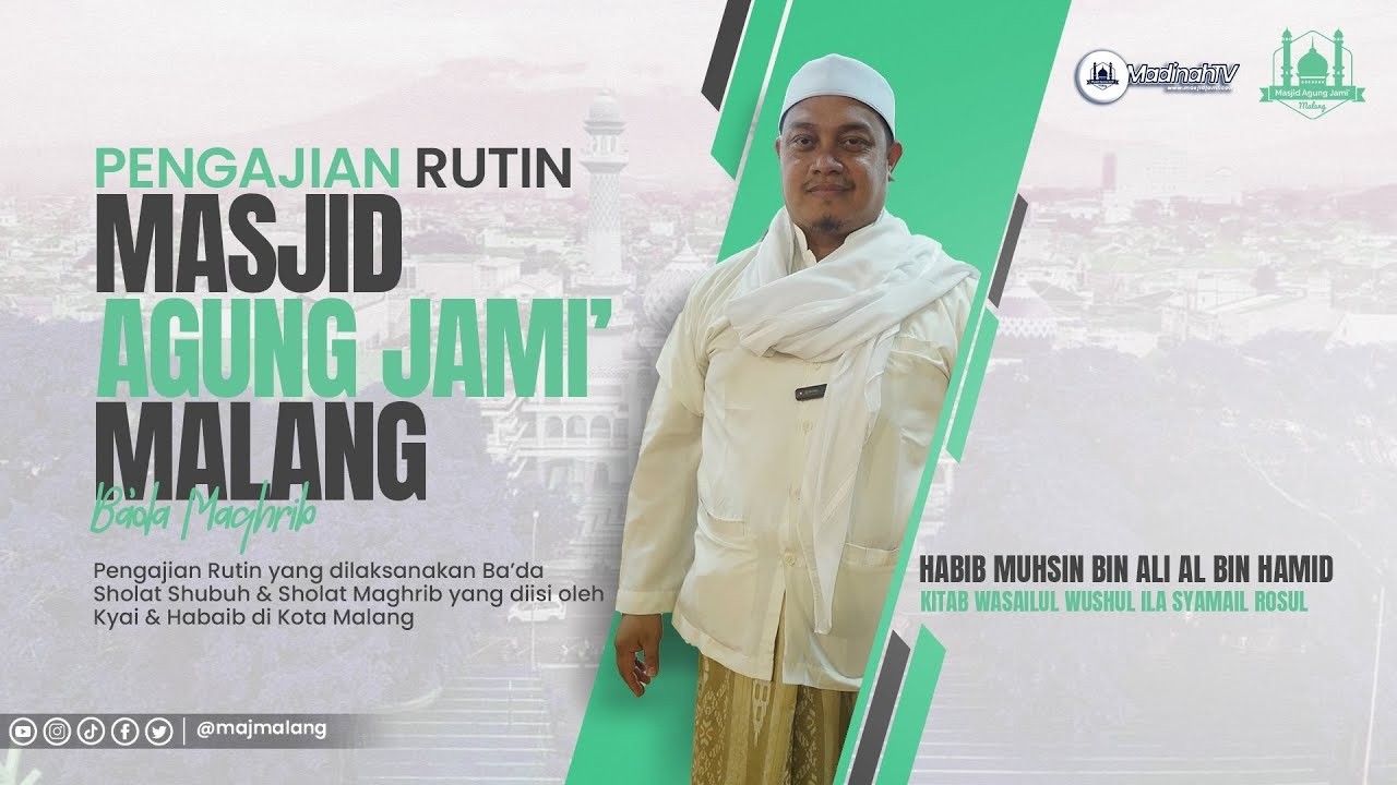 🔴LIVE | Pengajian Rutin Ba'da Maghrib Hari Rabubersama HABIB MUCHSIN bin ALI AL bin HAMID