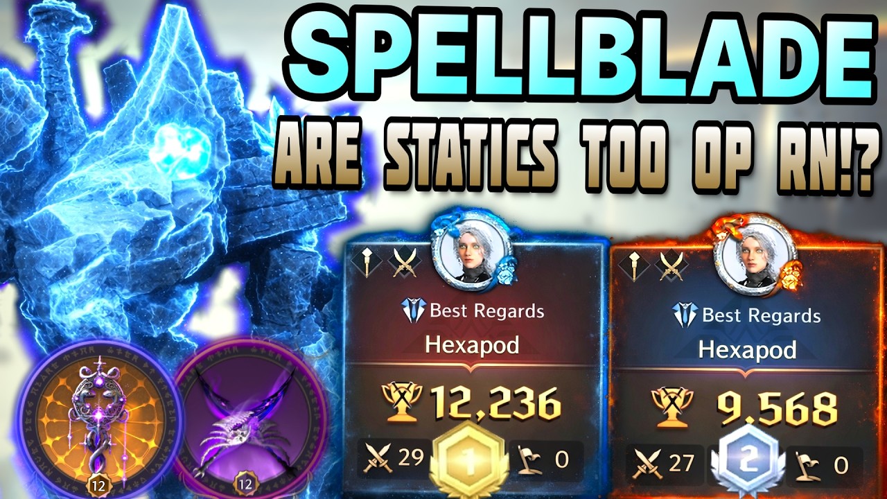 STATICS ARE TOO OP! LET'S SEE WHY ON SPELLBLADE with MY GUILD!