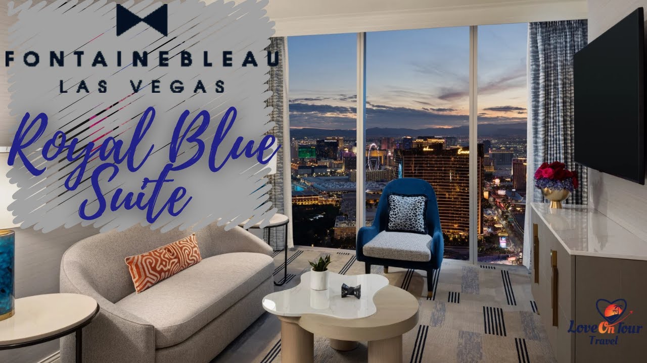 Fontainebleau Las Vegas Royal Suite Review! What a Room!!
