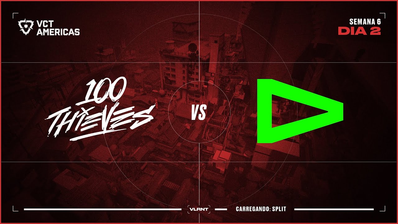 LOUD x 100 Thieves (Mapa 2: Split) | VCT Americas