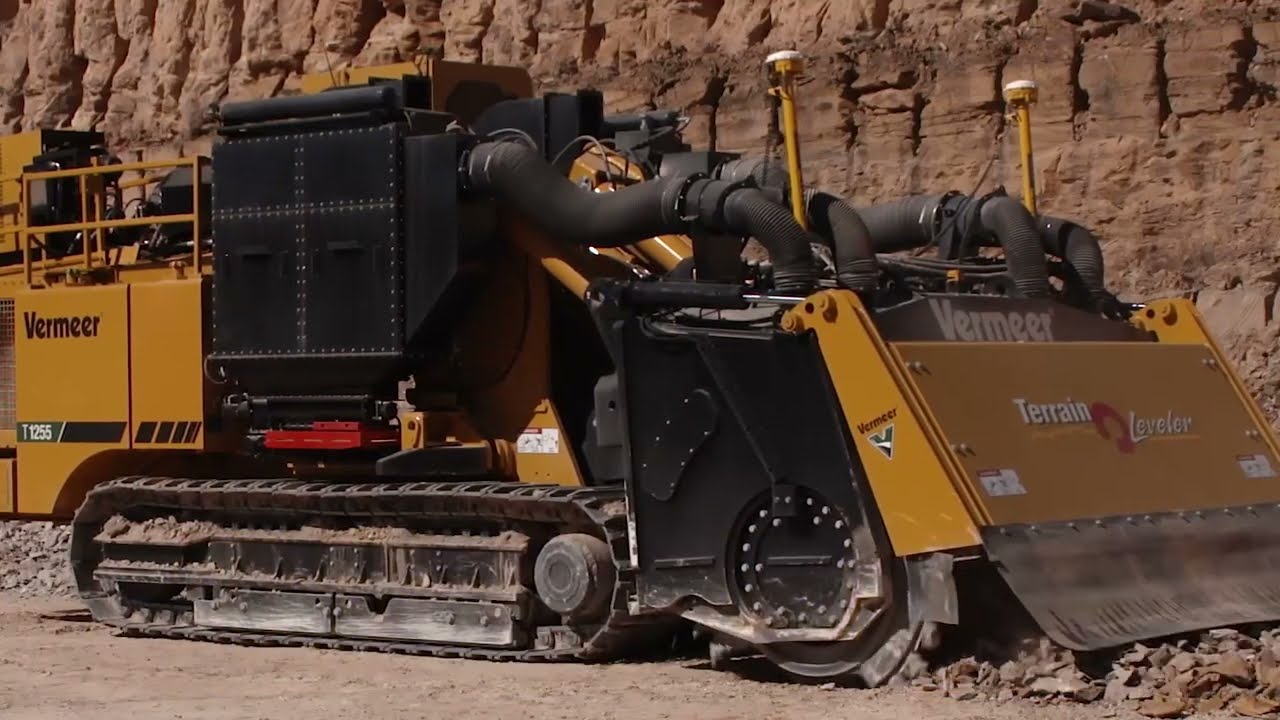 Vermeer T1255 SSDD Surface Miner &ndash; Dust Suppression System