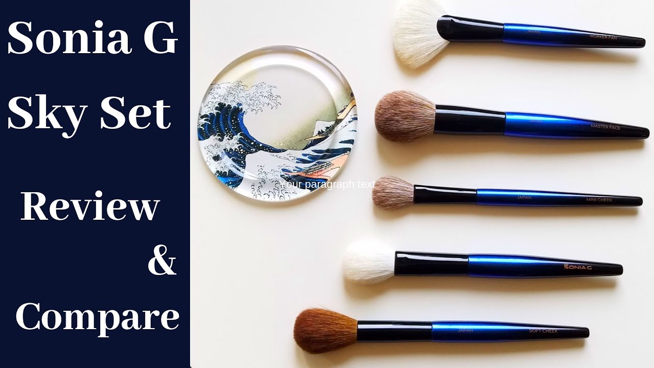 Sonia G Sky Face Set | Review & Comparisons | Sonia G Brushes