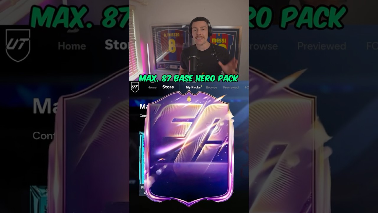 BEST MAX 87 HERO PACK EVER!! 💣🤯