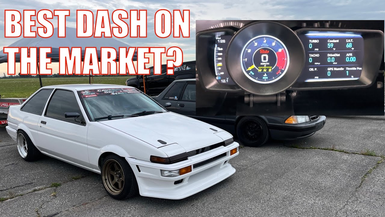 3SGE BEAMS Turbo AE86 Gets a Panic Made MFD Display | Insane Dash That won&rsquo;t Break The Bank
