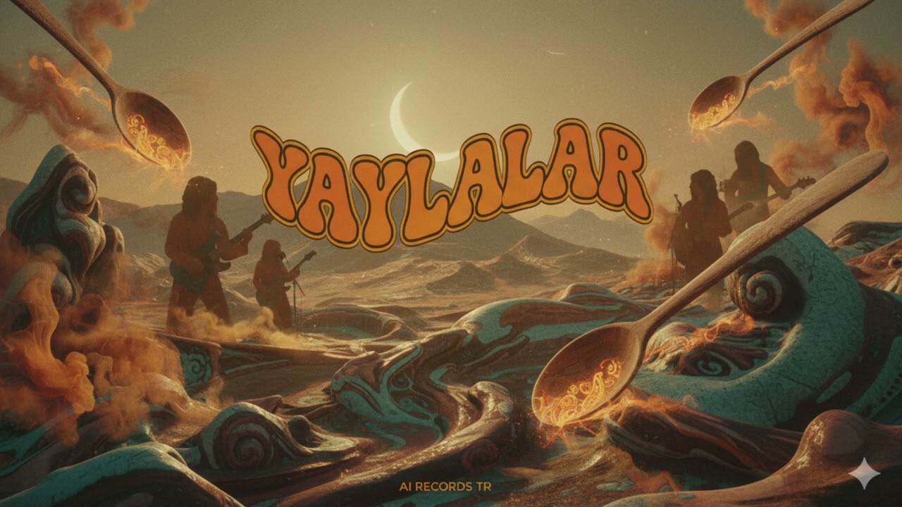 Yaylalar – AI Cover | Anatolian Psychedelic Rock  🎸 | AI RECORDS TR
