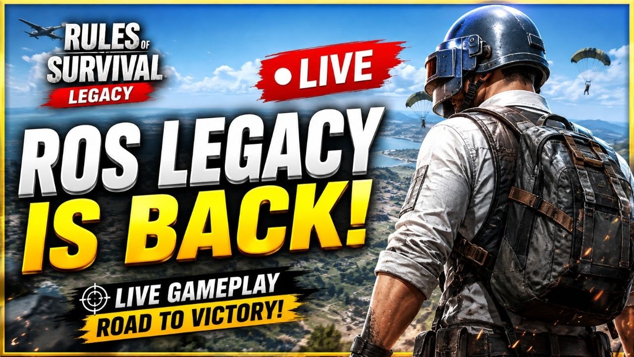 🔥 ROS LEGACY IS BACK! 🔥 LIVE GAMEPLAY 2026 | RULES OF SURVIVAL