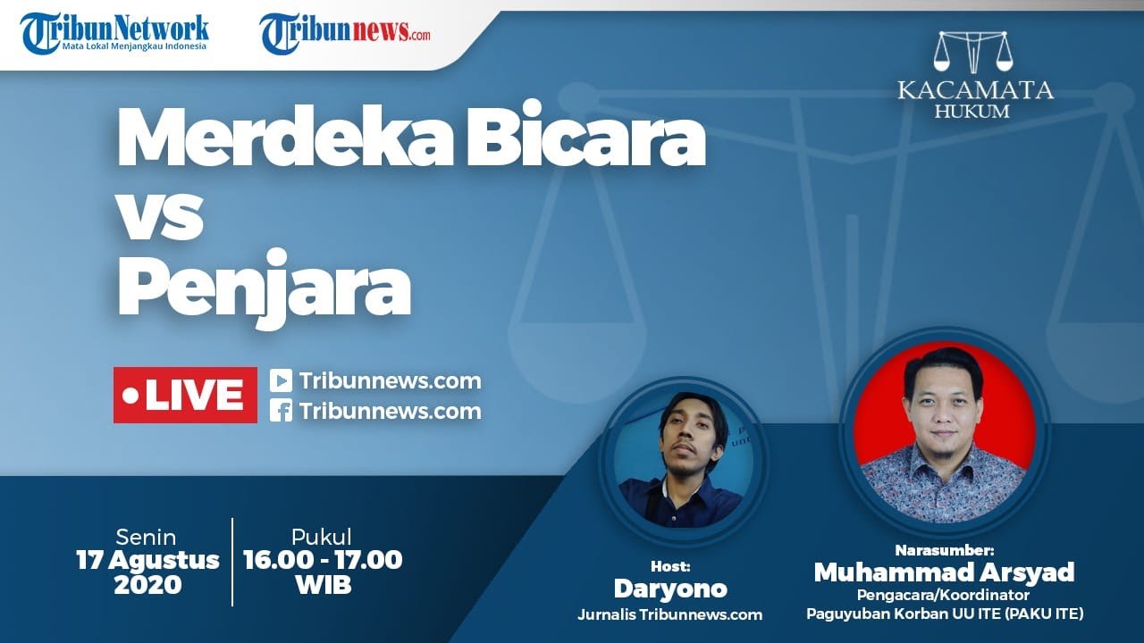 🔴 LIVE KACAMATA HUKUM: Merdeka Bicara Vs Penjara