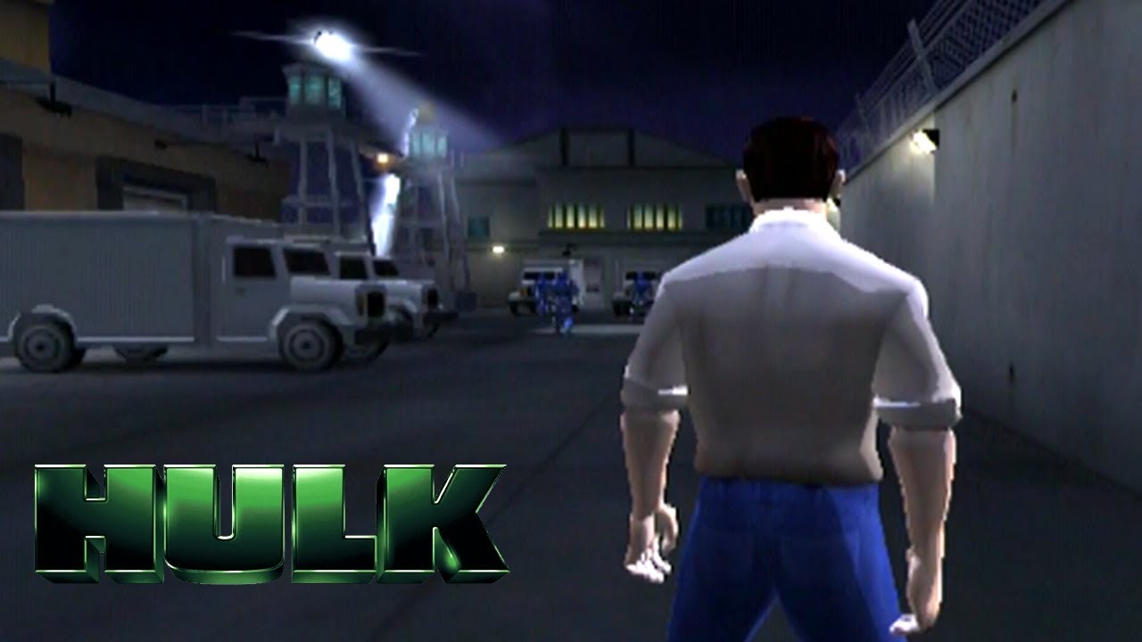 Hulk 2003 (PS2) Walkthrough Part 7 - Infiltration