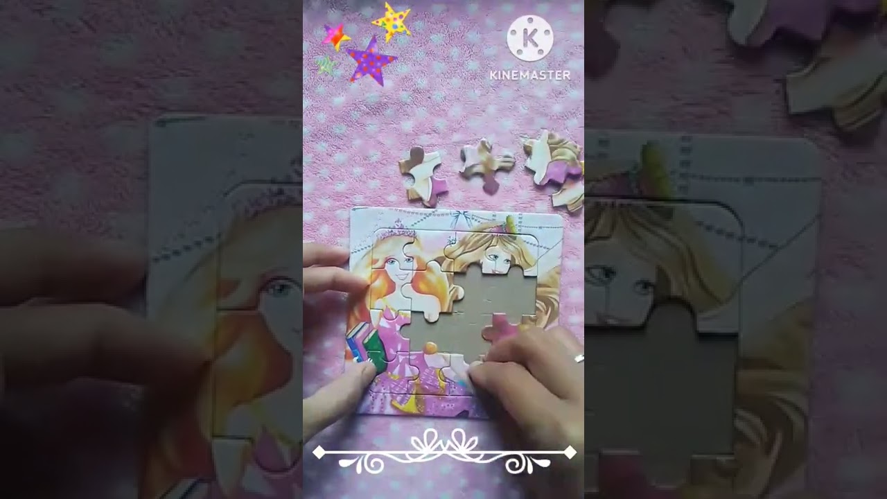 Barbie school|menyusun puzzle#puzzle#puzzles#viral #shorts#hindi#fyp#jigsawpuzzle#usa#barbie