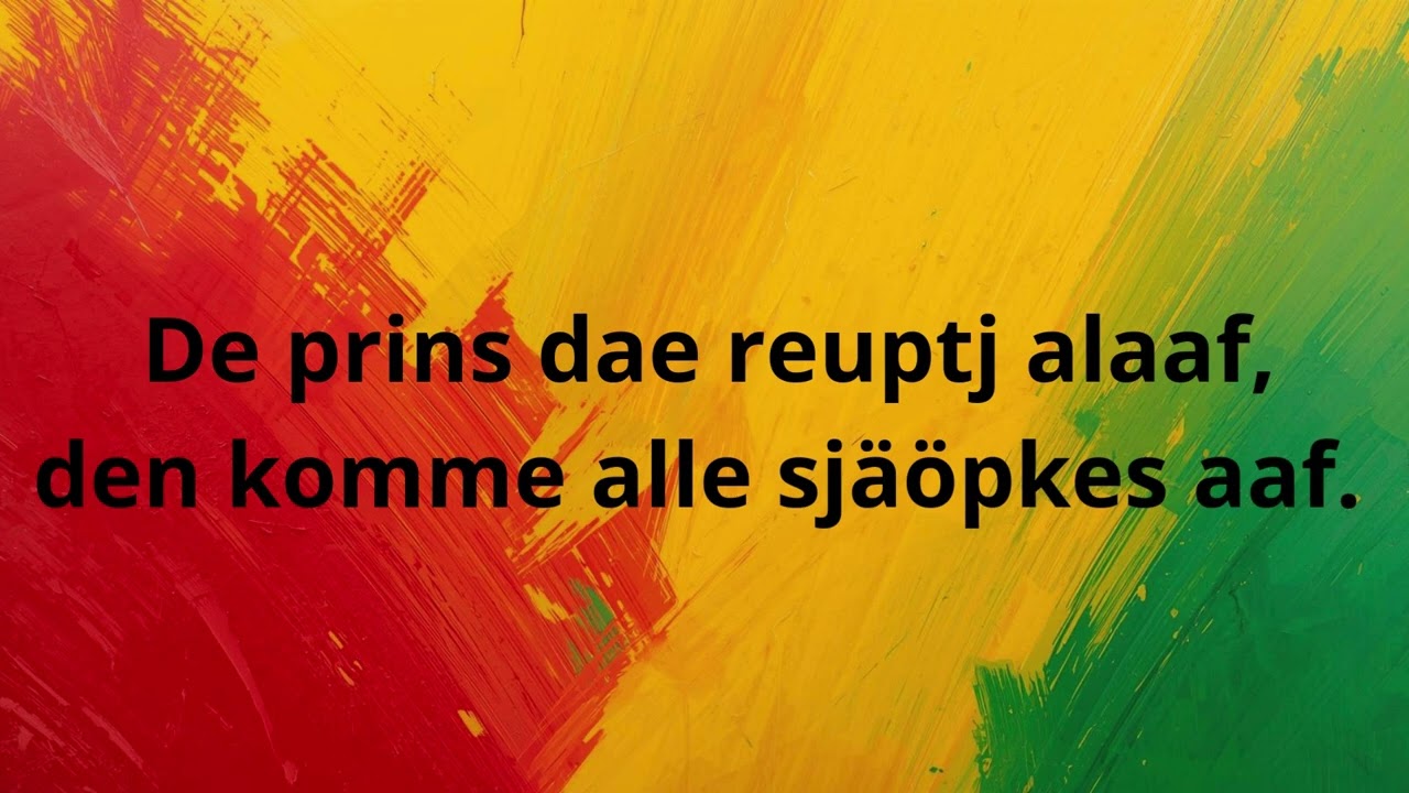 Sjaopswei - Maak ‘ns vriejbaan 2026