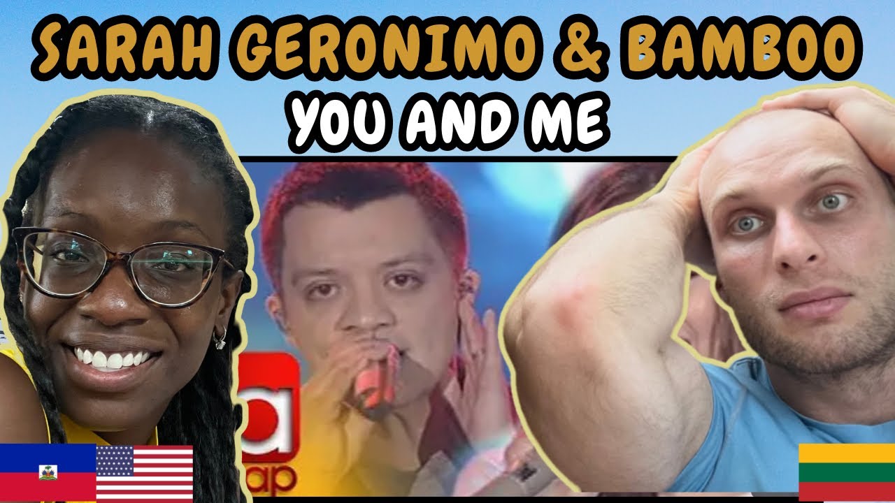 REACTION TO Sarah Geronimo & Bamboo - You And Me (Live on ASAP) | FIRST TIME HEARING