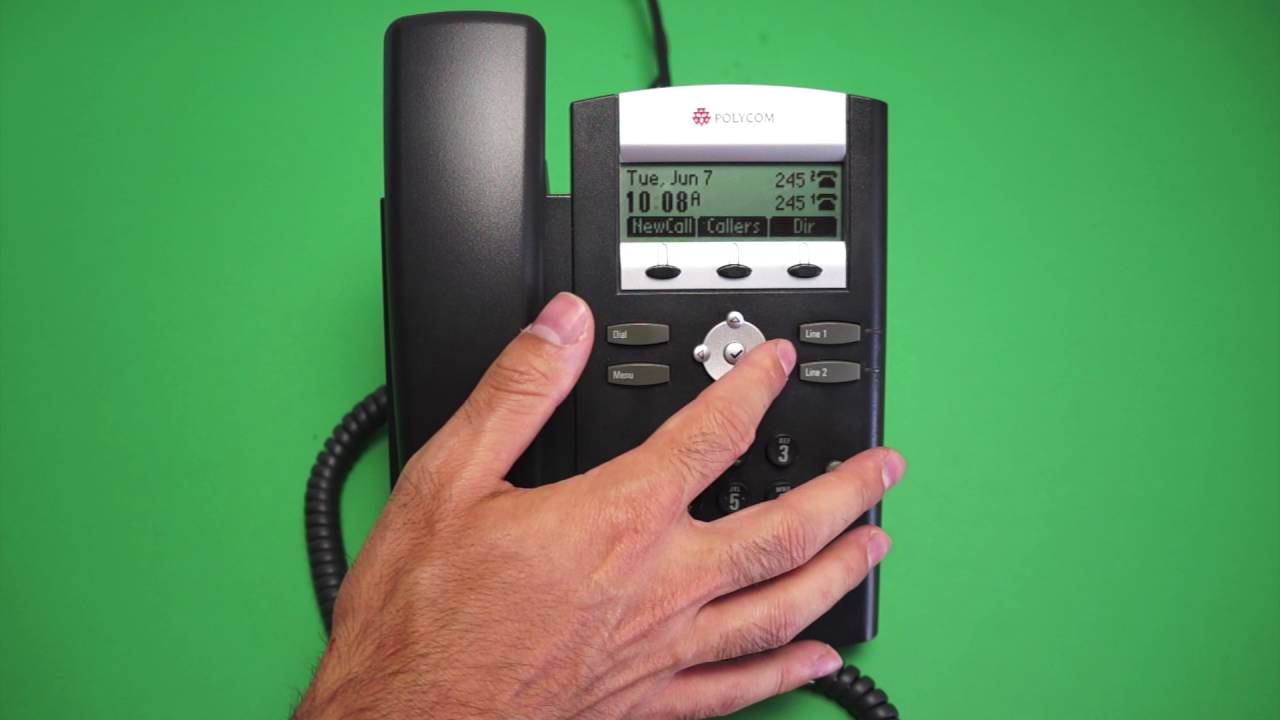 Check Placed/Received/Missed Call Lists (Polycom IP331)