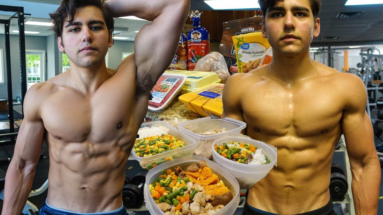 FULL DAY OF EATING with 21 Year Old Bodybuilder Diabetic Aesthetics