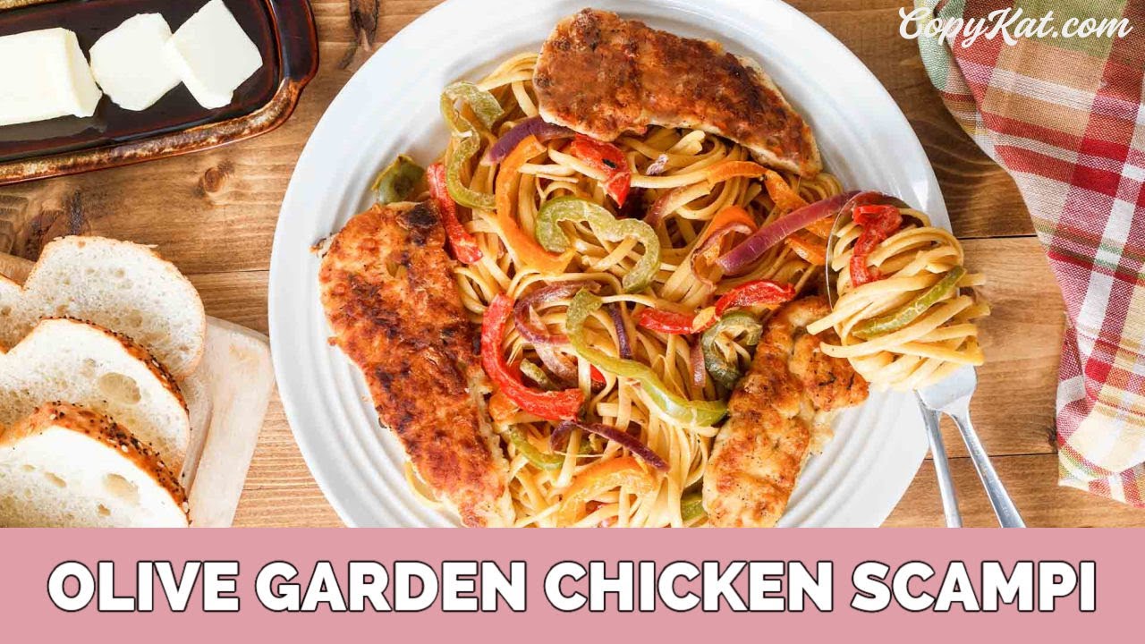 Olive Garden Chicken Scampi