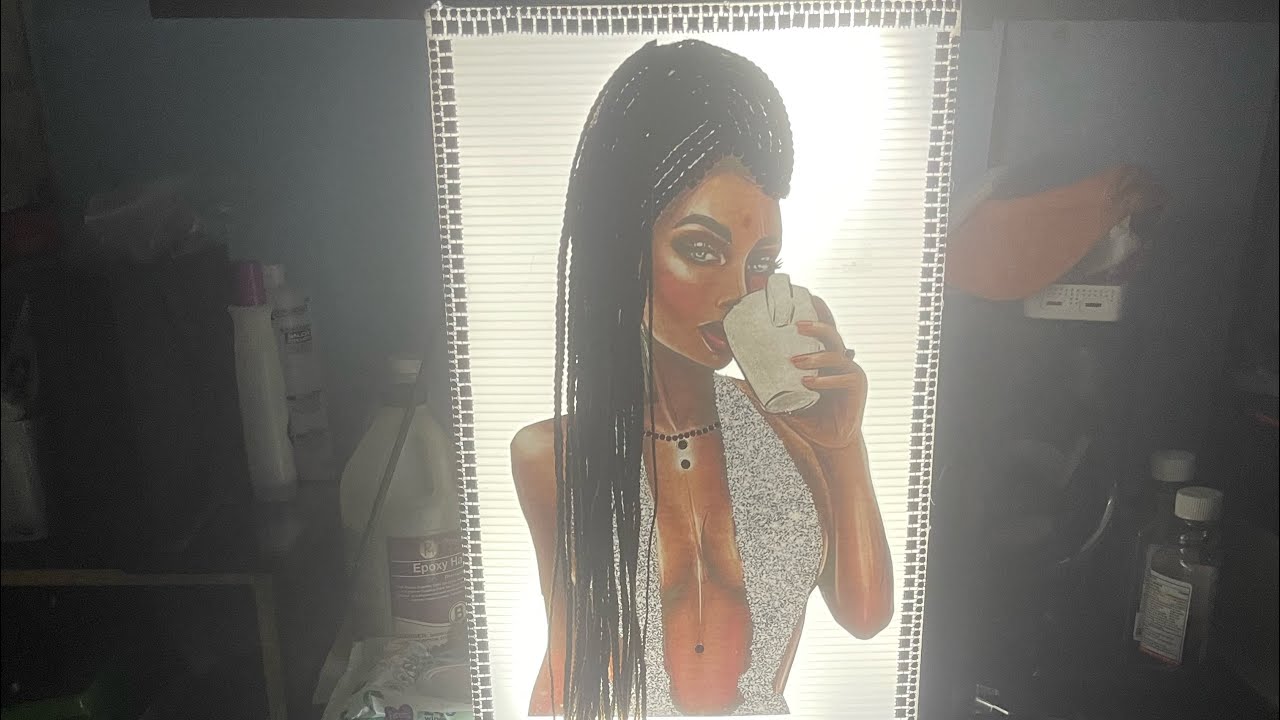Diy light up lamp