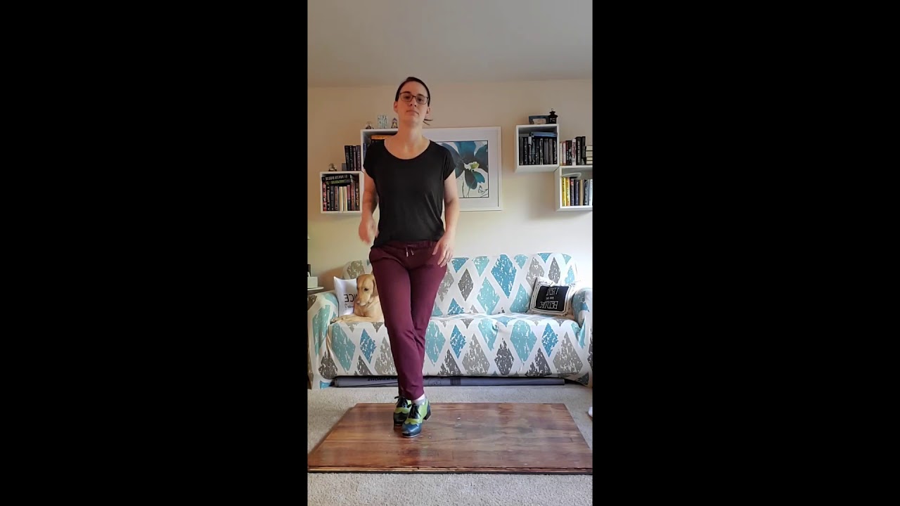 Advanced Beginner/Intermediate Tap from home, class 5