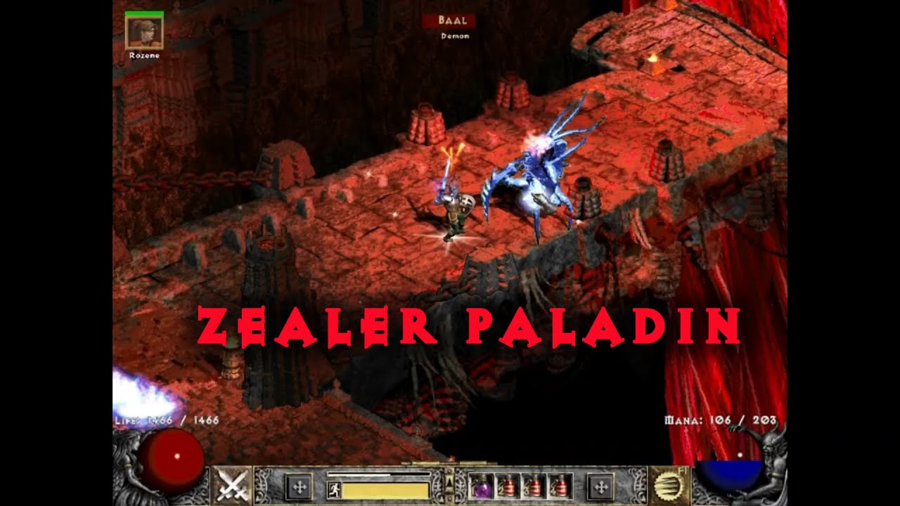 My vanilla Single Player Zealot: Diablo 2