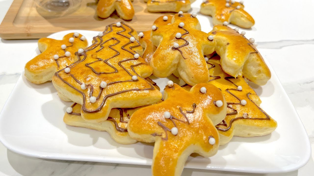 MANNELES PETITS BONHOMMES BRIOCHES DE NOEL RECETTE HYPER FACILE