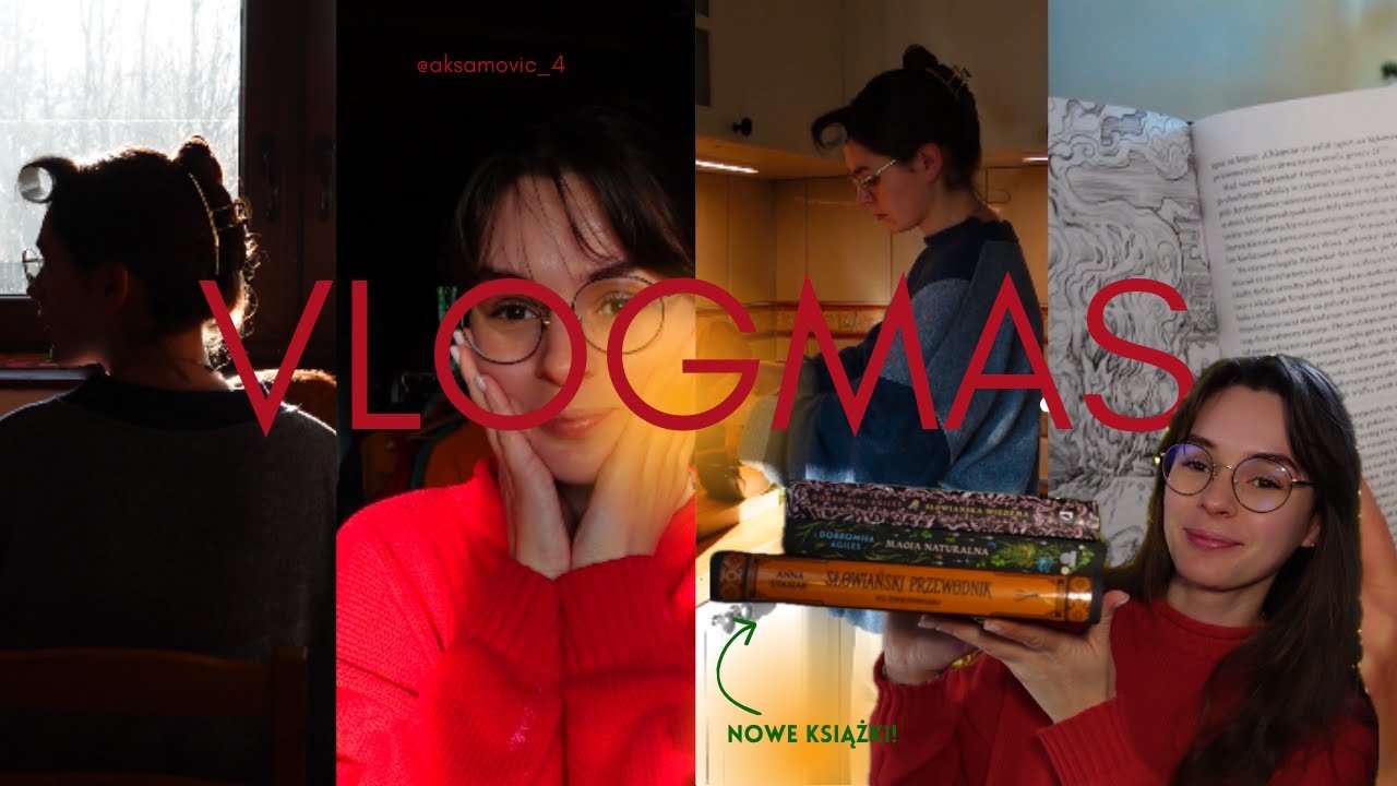 vlog(mas) | mini book haul & trochę chaosu📚