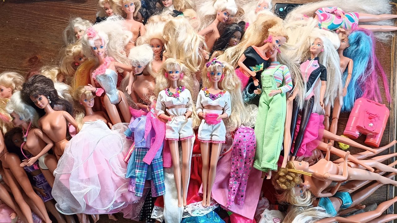 Mi primera Compra del Año Nuevo 🥳 Compré un Lote de Barbie en Swapmeet en Estados Unidos.