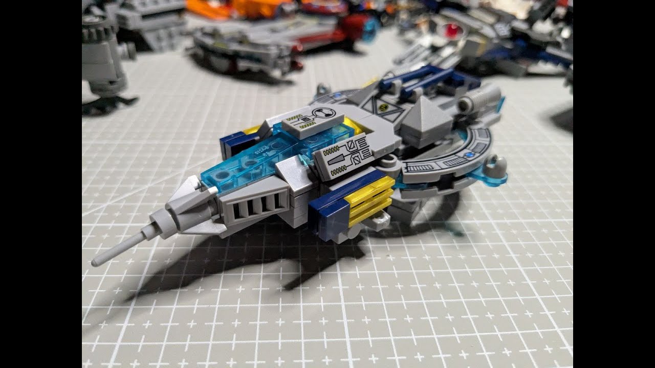 Space ship MOC 8 in 1 fifth of 8th