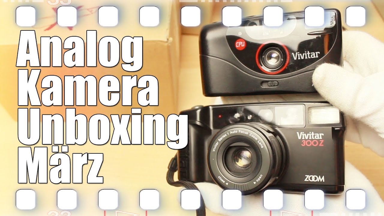 Analog Kamera Unboxing März, 2x Vivitar & Canomatic