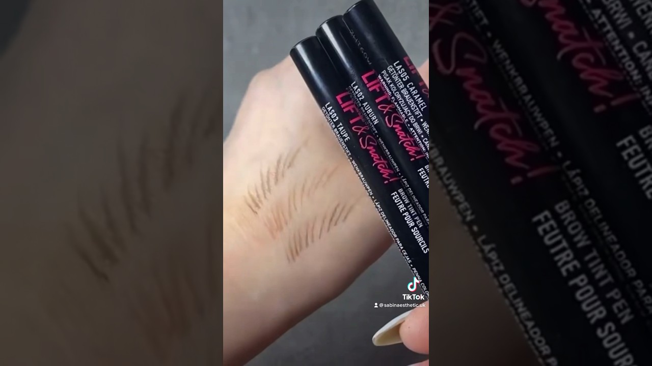 NYX BROW PEN-create a brow from nothing. Fill in sparse areas or build on top of your snatched brows
