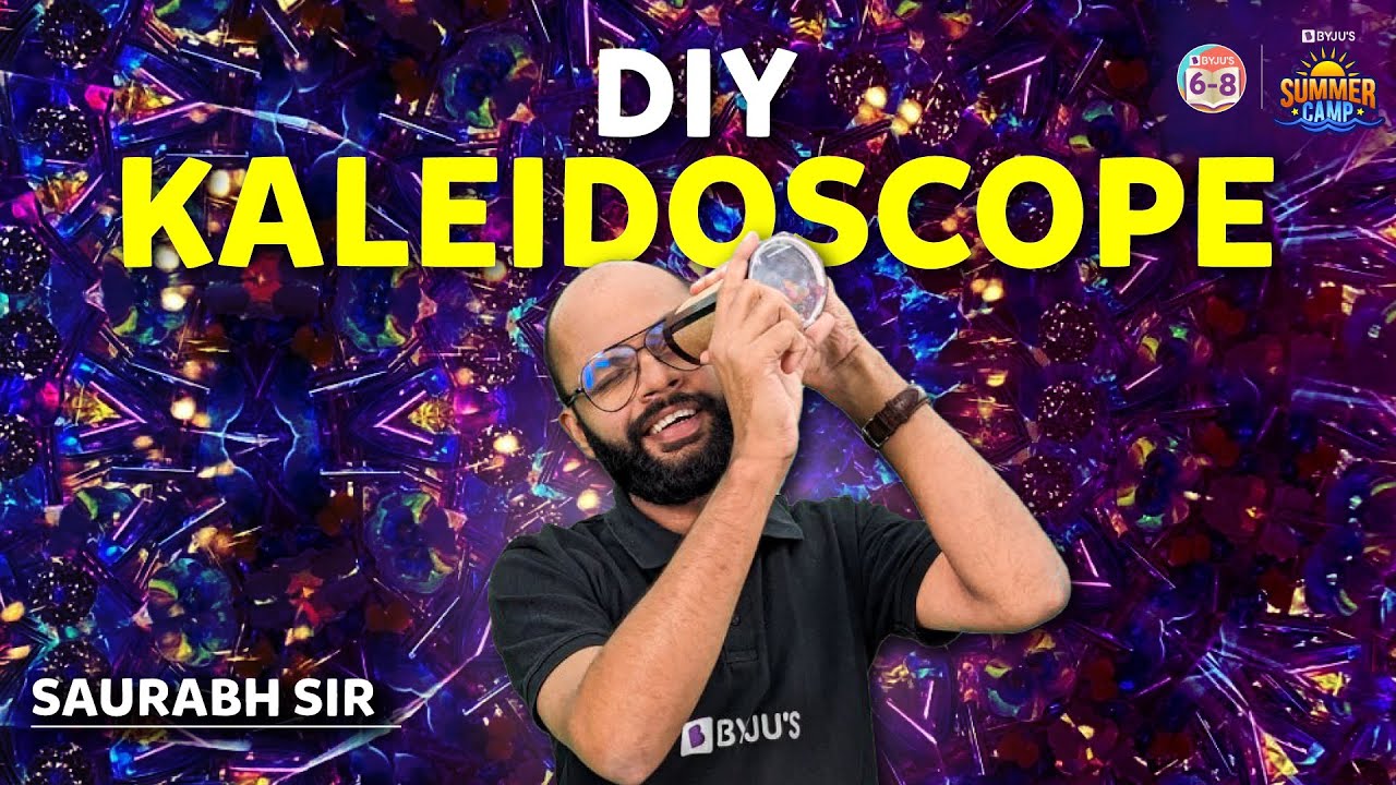 How to make a DIY Kaleidoscope at Home | Summer Vacation Special Activities | SUMMER CAMP 2023 |